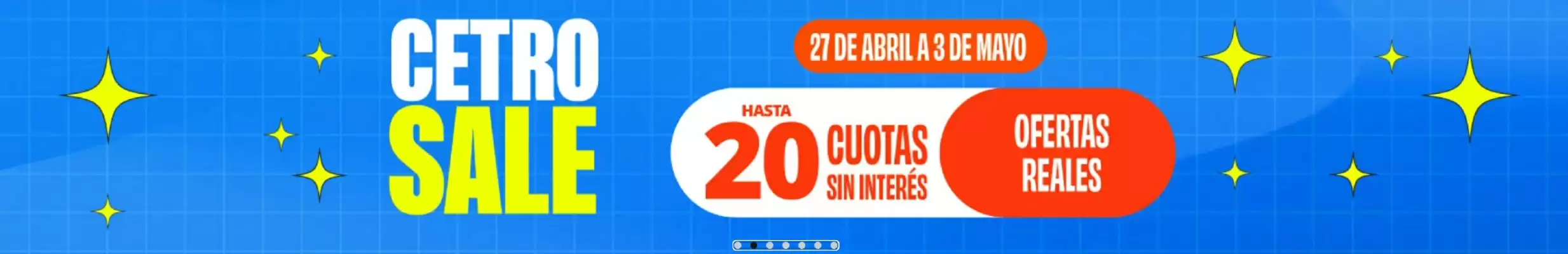 Cetrogar (válido hasta 3-05)