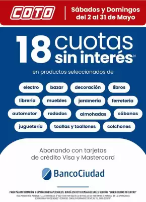 Coto (válido hasta 31-05)