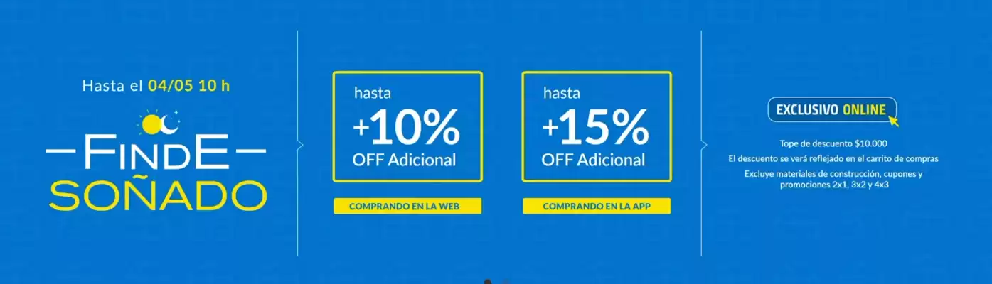 Sodimac (válido hasta 4-05)