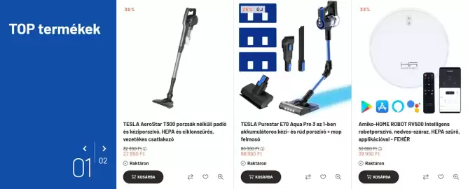 TeslaRobot akciós újság Oldal 1