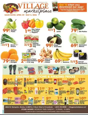 Village Market Food Centers (valid until 5-05)