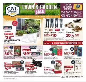 C A L Ranch Stores weekly ad week 18 Page 1