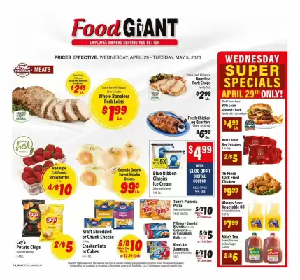 Food Giant (valid until 5-05)
