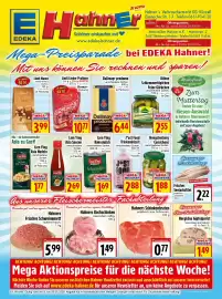 EDEKA Hahner Prospekt Seite 1