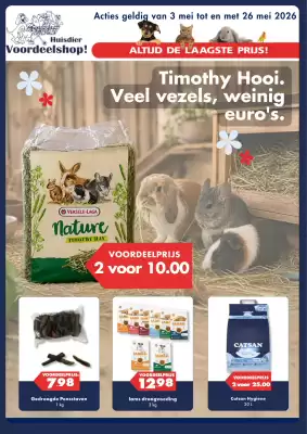 Huisdier Voordeelshop (geldig t/m 26-05)