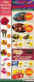 Supermercado Nuestra Familia weekly ad week 19 Page 1