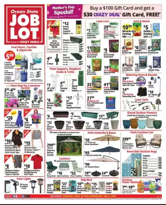 Ocean State Job Lot flyer