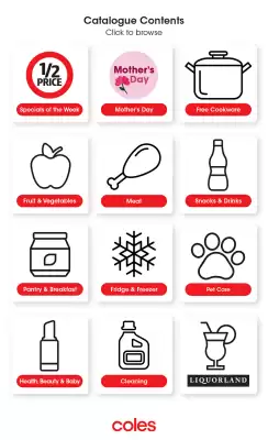 Coles catalogue