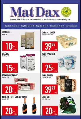 Matdax reklamblad (giltig till och med 10-05)