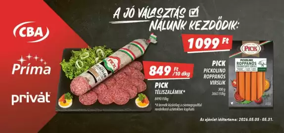CBA akciós újság Oldal 3