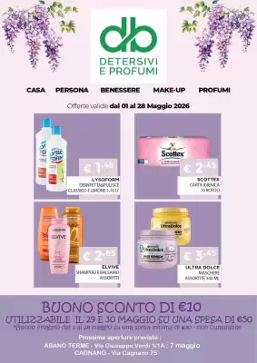 DB detersivi (valido fino al 28-05)