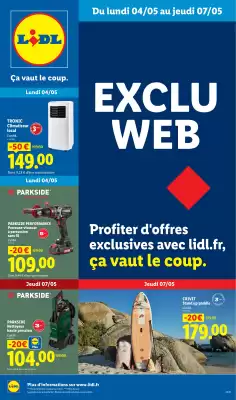 Lidl (valable jusqu'au 7-05)