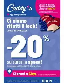 Volantino Caddy's Pagina 1