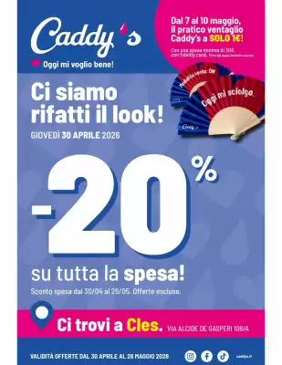 Caddy's (valido fino al 26-05)