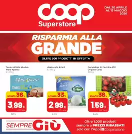 Volantino Coop Master Alleanza 3.0 | superstore Pagina 1