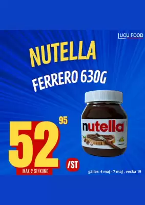 Lucu Food reklamblad