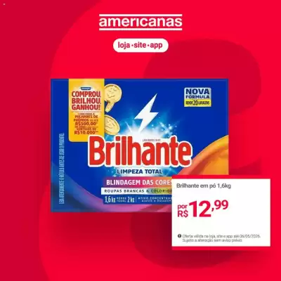 Lojas Americanas (válido até 6-05)