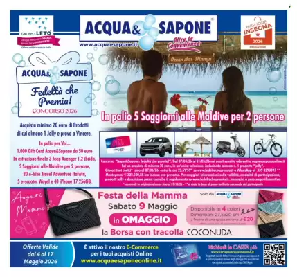 Volantino Acqua & Sapone