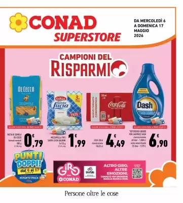 Volantino Conad Superstore (valido fino al 17-05)
