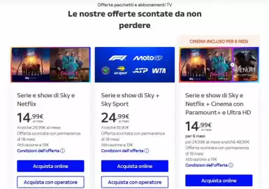 Volantino Sky Pagina 1