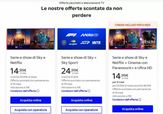 Sky (valido fino al 31-05)