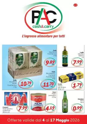 Pac Cash&Carry (valido fino al 17-05)