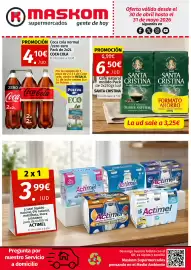 Folleto Maskom Supermercados Página 1