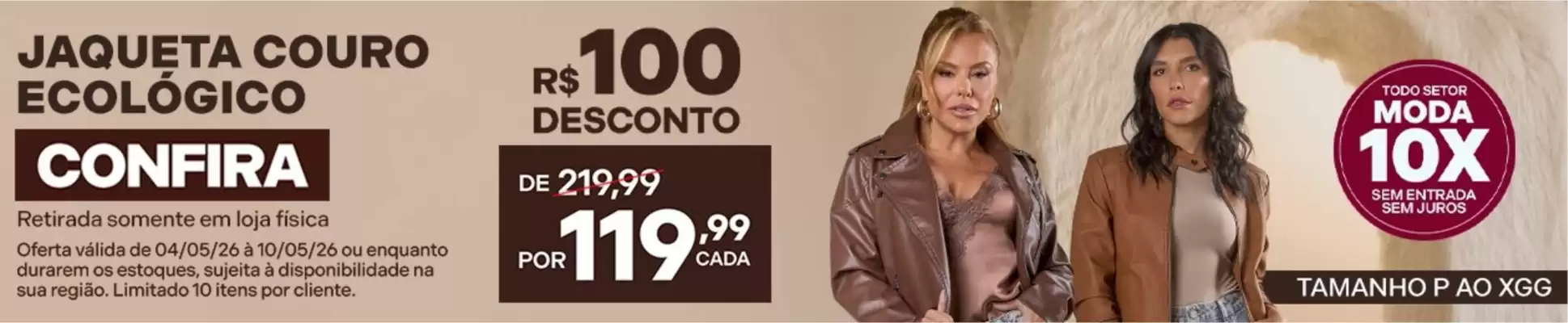 Lojas Havan (válido até 10-05)