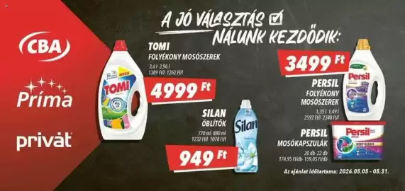 Príma akciós újság Oldal 1
