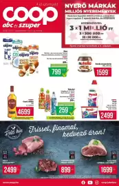 Coop akciós újság | abc es szuper Oldal 1