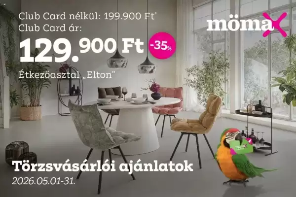 Mömax (érvényes eddig: 31-05)