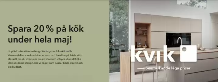 Kvik reklamblad Sida 1