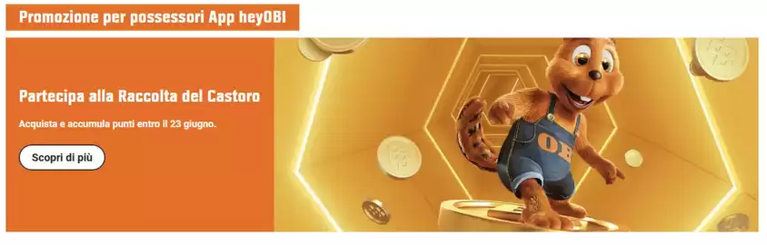 Volantino OBI Pagina 1