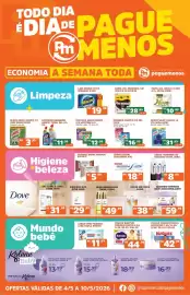Catálogo Supermercados Pague Menos semana 19 Página 1