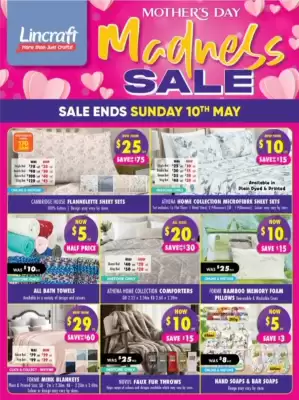 Lincraft (valid until 10-05)