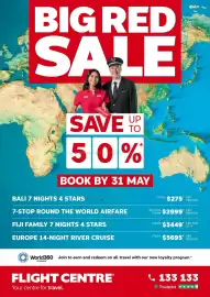Flight Centre brochure Page 1