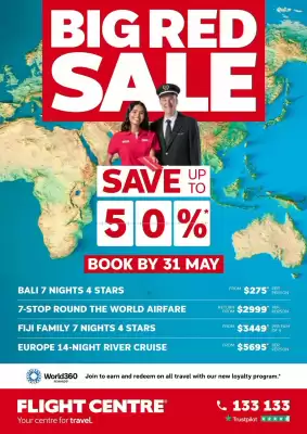 Flight Centre (valid until 31-05)