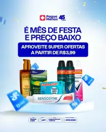 Catálogo Farmácias Pague Menos semana 19 Página 1