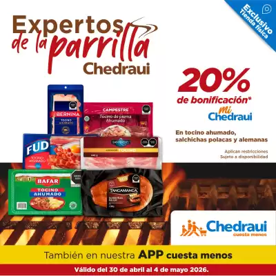Folleto Chedraui (válido hasta 4-05)