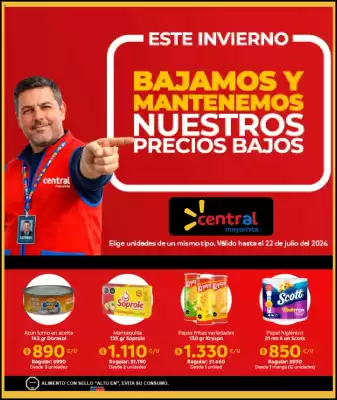 Central Mayorista (válido hasta 23-07)
