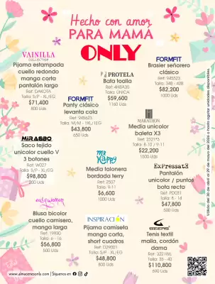 Almacenes Only (válido hasta 29-05)