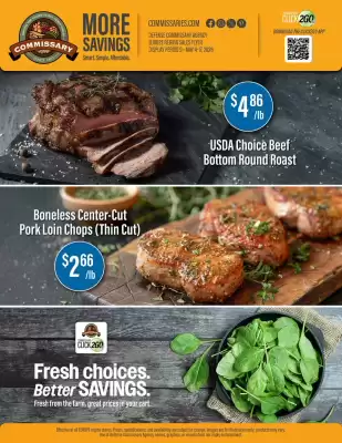 Commissary (valid until 17-05)