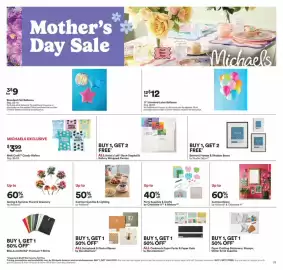 Michaels weekly ad week 19 Page 1