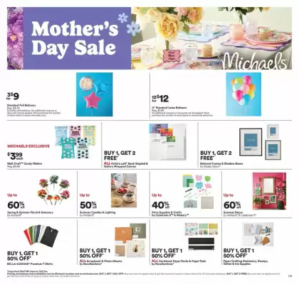 Michaels (valid until 9-05)