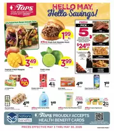 Tops weekly ad Page 1