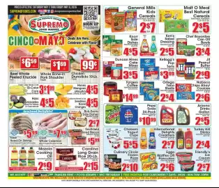 Supremo Foods Inc weekly ad week 18 Page 1