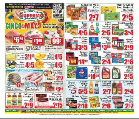 Supremo Foods Inc (valid until 8-05)