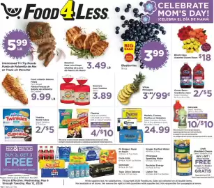 Food 4 Less weekly ad week 19 Page 1