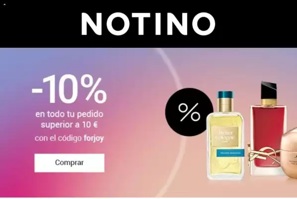 Folleto Notino (válido hasta el 10-05)