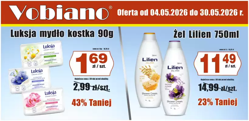 Vobiano gazetka (ważność do 30-05)
